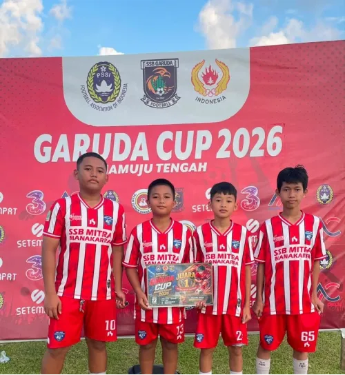 Siswa SMP IT Wildan Harumkan Nama Sekolah, Sabet Juara 1 Garuda Cup 2026 (U-13) Bersama SSB Mitra Manakarra