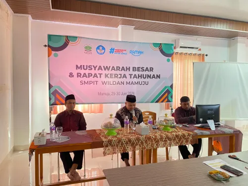 Tingkatkan Mutu Pendidikan SMPIT WILDAN Mamuju Gelar Musyawarah Besar dan Rapat Kerja Tahunan 